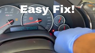 C6 Air Bag Sensor - it's just a loose connection!