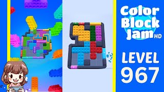 Solution du Niveau 967 de Color Block Jam