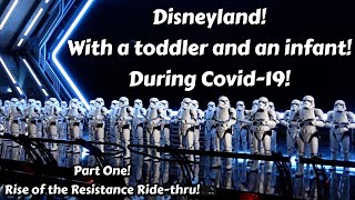 Disneyland with 2 Babies Under 2 | Part 1: Arrival & Galaxy's Edge | Foster Family Travel | Covid-19