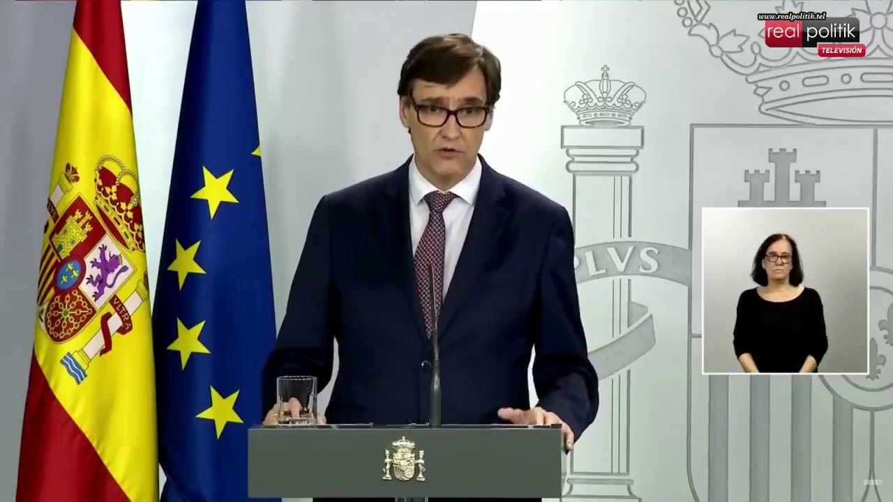 España: Rueda de prensa de Salvador Illa y José Manuel Rodríguez Uribes