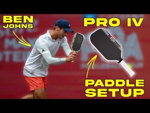 My Joola Pro IV Paddle Setup | Ben Johns