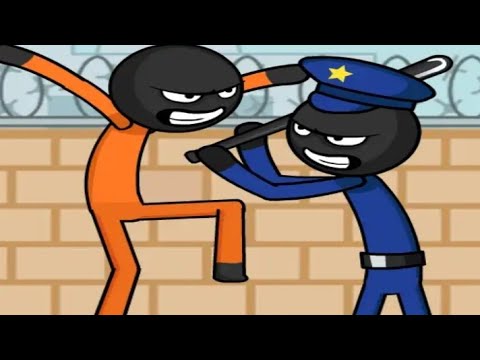 CAME vs SAN vs WON: Stickman Fight prison escape Stickman jailbreak gameplay wolkthough android iOS