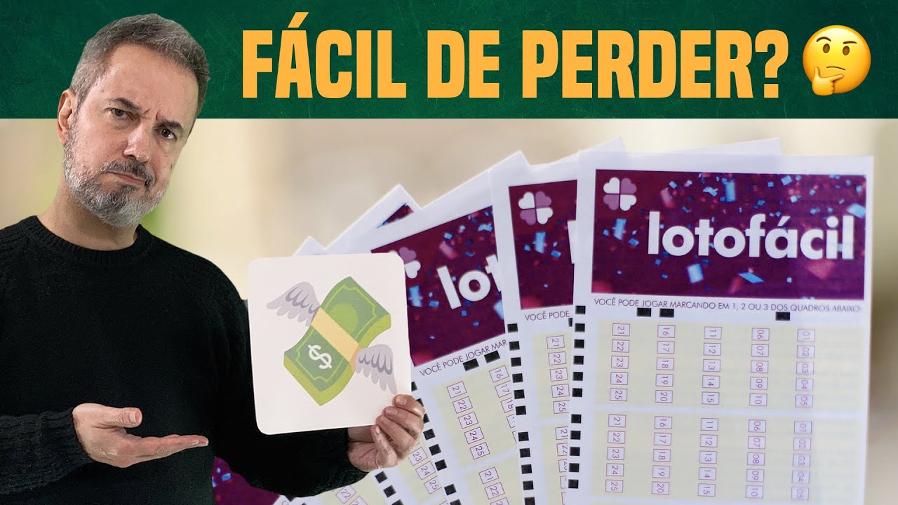 LOTOFÁCIL: quais são suas chances de PERDER?!