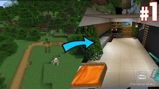 I made underground base in Minecraft #1
