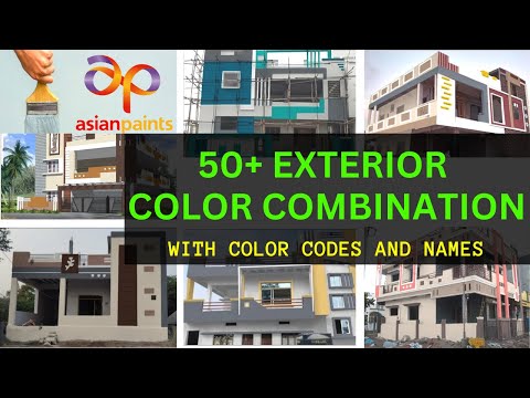 Color Combination For home outside With Color Codes and names From Asian Paints 2026