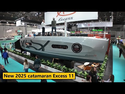 New 2025 catamaran Excess 11 from 374.000€