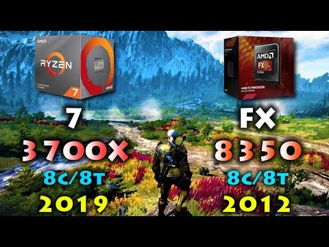 Ryzen 7 3700X (2019) vs FX 8350 (2012) | How much is the Difference?