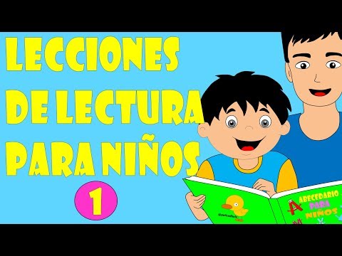 Lecciones de Lectura para niños - Método para enseñar a leer a niños - Lectura infantil 1