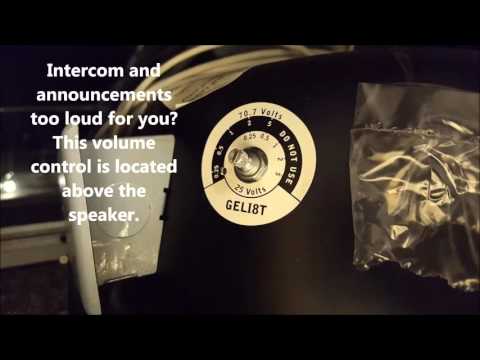 PDFs and intercom volume control