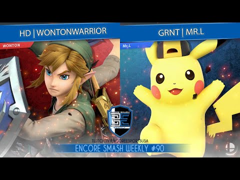 Encore Smash Weekly # 90 - HD | WontonWarrior Vs. GRNT | Mr.L - Losers Quarter Final