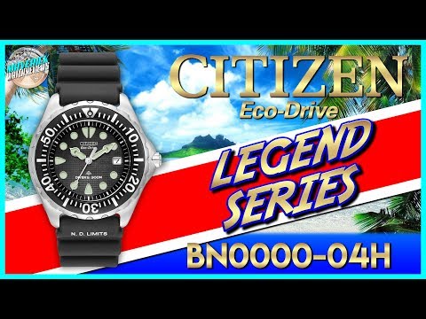 Legend Series #1! | Citizen Promaster 300m Solar Quartz Diver BN0000-04H Revisited