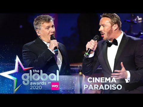Aled Jones & Russell Watson - 'Cinema Paradiso' (Live at The Global Awards 2020) | Classic FM