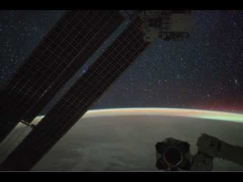 Stars over the pacific Ocean