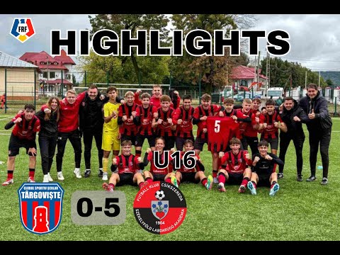 Összefoglaló | Elitliga U16 | CSS Târgoviște – FK Csíkszereda