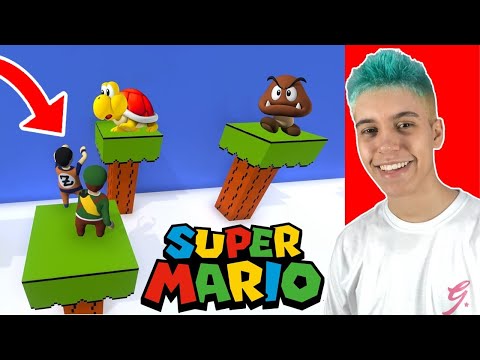 SUPER MARIO DE MASSINHA DE MODELAR!!