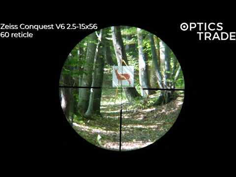Zeiss Conquest V6 2.5-15x56 | Optics Trade Reticle Subtensions
