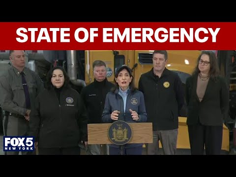 Hochul declares state of emergency for NY due to winter storm
