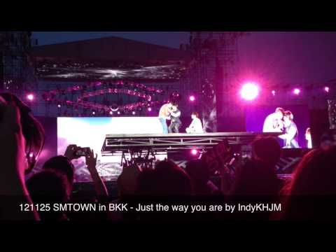 121125 SMTOWN in BKK - Just the way you are (Changmin x Minho x Kyuhyun)