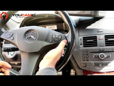 2008-2015 Mercedes-Benz C-Class C300 W204 Airbag Replacement Procedure