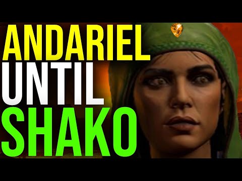 How Many Andariel Runs Until Shako Drops - Diablo 2 Resurrected Hardcore Season 6