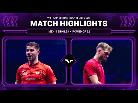 Patrick Franziska vs Lilian Bardet | MS R32 | #WTTFrankfurt 2025