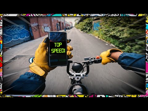 Top Speed Run! - Built Tomos A55 70cc