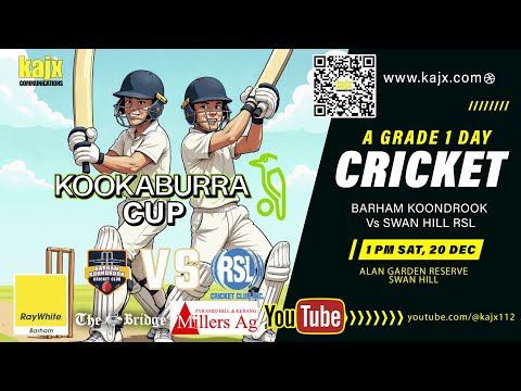 Cricket | A Grade | Kookaburra Cup | Barham Koondrook vs Swan Hill RSL
