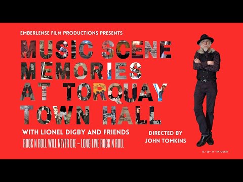 Music Scene Memories at Torquay Town Hall Documentary Film 2024