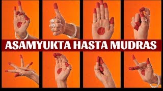 Asamyukta Hasta Mudras/ Single Hand Gestures with 