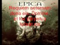 Epica (Martyr of the free world) (lyrics) 