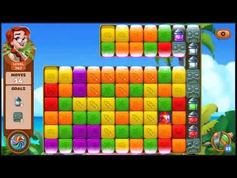 Lost Island Blast Adventure Level 747 - NO BOOSTERS 🏝️ | SKILLGAMING ✔️