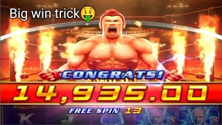 Jili Slot Boxing King Big win today |Big Win Online casino | Boxing King 14k Win🤑 #1xbet #jillislot