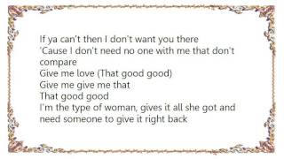 Ledisi - That Good Good Lyrics