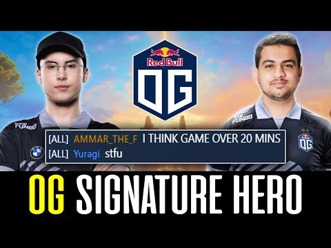 YURAGI vs AMMAR - OG Signature Hero - OPEN ALL CHAT DOTA 2