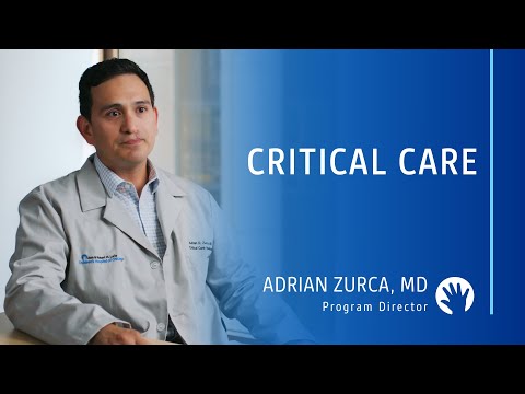 Dr. Adrian Zurca  - Critical Care Fellowship at Lurie Children's