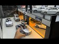 Mega Mercedes-Benz Car Collection 1:18 Scale | Mercedes Dealership Diorama | Diecast Model Cars