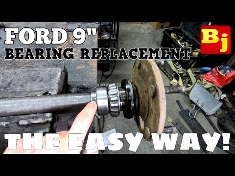 Ford 9" Bearing Replacement - The EASY Way!