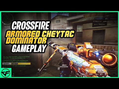 CROSSFIRE | ARMORED SKIN M200 CHEYTAC DOMINATOR VIP GAMEPLAY | CROSSFIRE PHILIPPINES