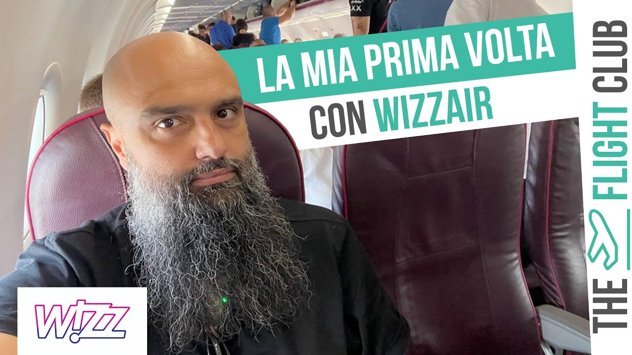 La recensione del mio primo volo a bordo di Wizz Air