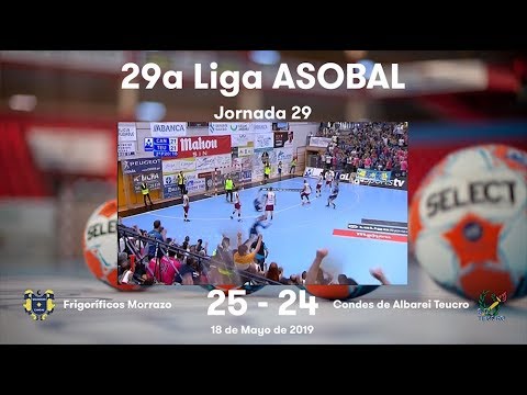 LIGA ASOBAL J29: Frigoríficos Morrazo - Condes de Albarei Teucro 25-24