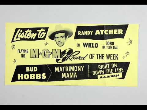 BUD HOBBS & his Trail Herders - Right On Down The Line