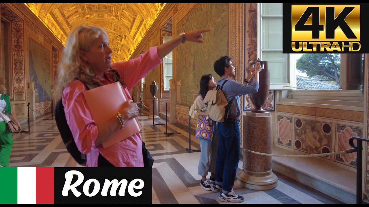 Vatican Museums | Gallery of Maps: Virtual Tour【4K】