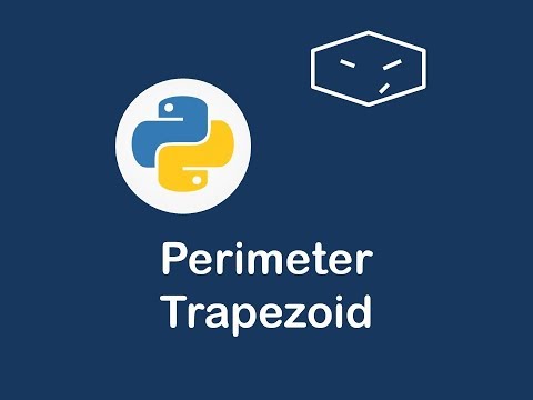 perimeter of trapezoid in python 