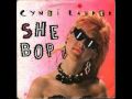 She Bop By Cyndi Lauper Slow