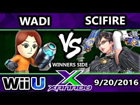 S@X 168 - SS | WaDi (Mii Gunner) Vs. SciFire (Bayonetta) SSB4 Tournament - Smash Wii U - Smash 4