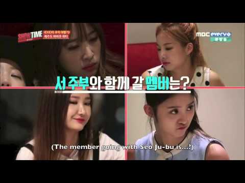 EXID Funny Clip #230- Grandmother Hyerin Makes Her Debut