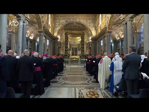 Hommage du Collège des cardinaux au pape François et Vêpres 