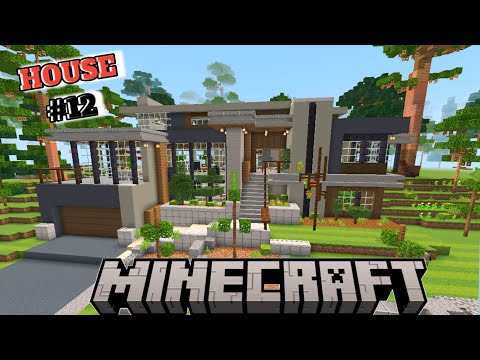 Unbelievable Modern House in Minecraft #12 | Vishna Game (Hindi)