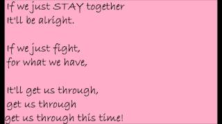Lyrics Video- Stay Together