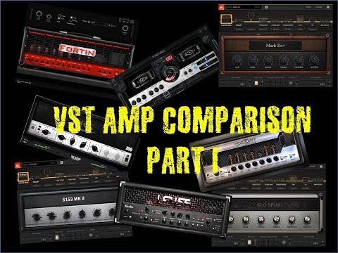 VST Amp Comparison Part I (Fortin NTS, JST Misha, Bias Amp 2,...)
